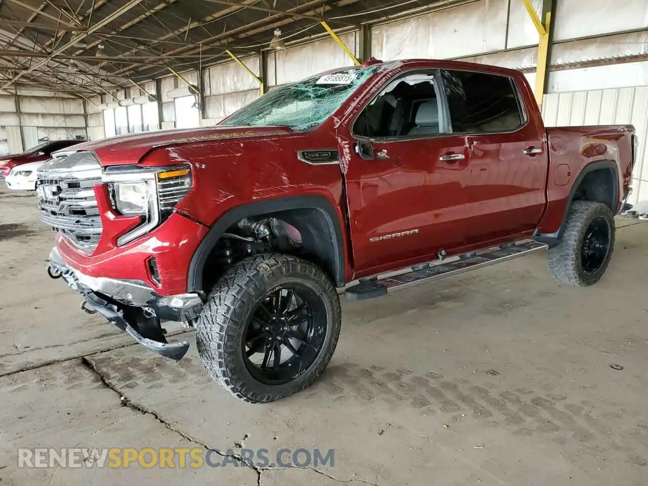 1 Photograph of a damaged car 3GTUUDED8RG201047 GMC SIERRA 2024