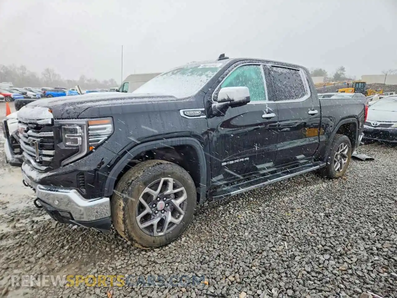 1 Photograph of a damaged car 3GTUUDED9RG275285 GMC SIERRA 2024