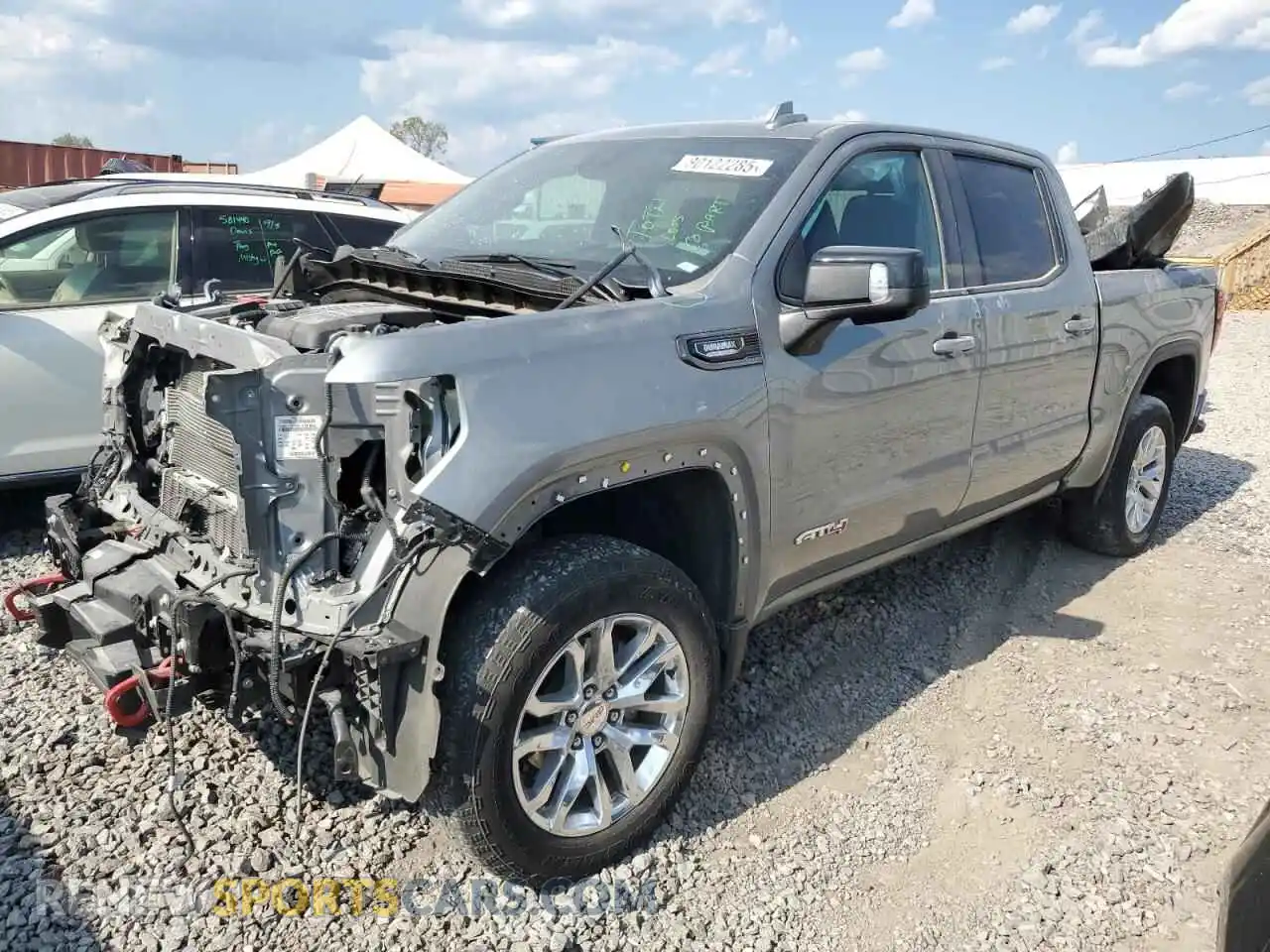 1 Photograph of a damaged car 3GTUUEE81RG296950 GMC SIERRA 2024