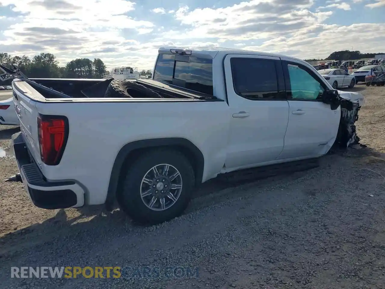 3 fotografías del automóvil dañado 3GTUUEE83RG170220 GMC SIERRA 2024