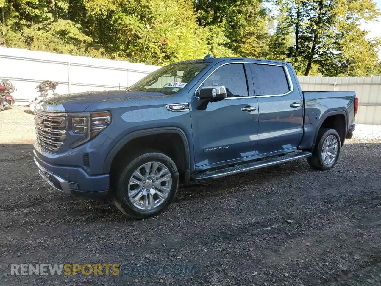 1 Photograph of a damaged car 3GTUUGE80RG212693 GMC SIERRA 2024