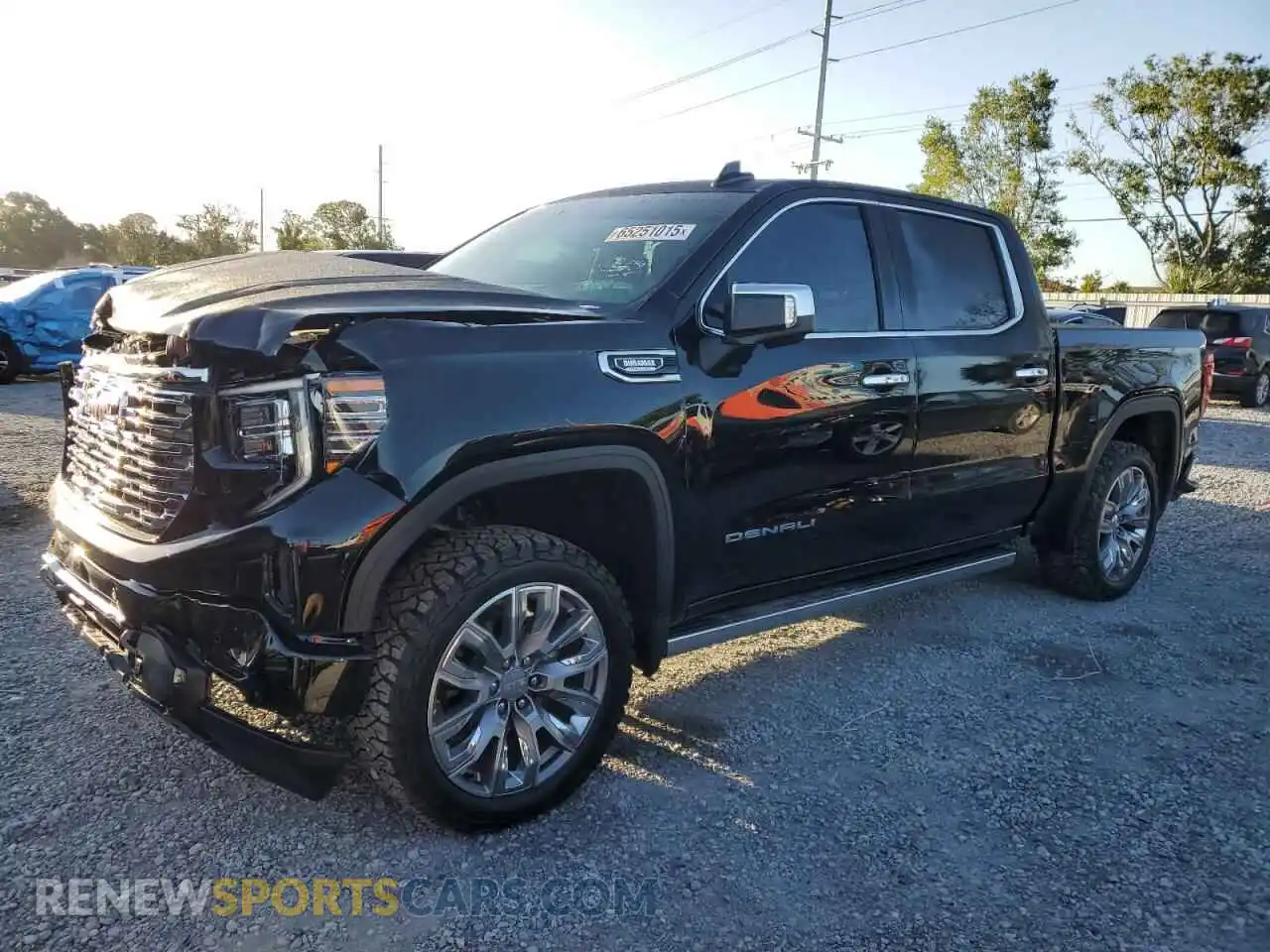1 Photograph of a damaged car 3GTUUGE85RG462981 GMC SIERRA 2024