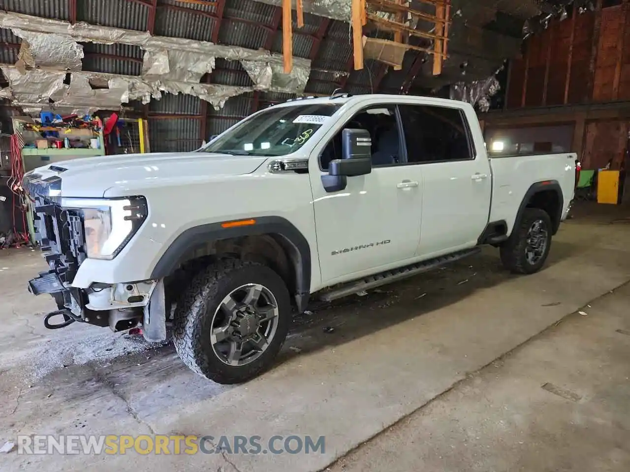 1 Photograph of a damaged car 1GT4UME75SF340490 GMC SIERRA 2025