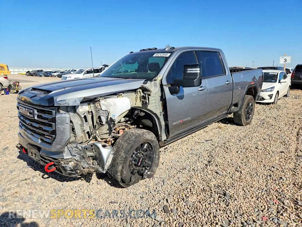 1 Photograph of a damaged car 1GT4UPEY5SF128926 GMC SIERRA 2025
