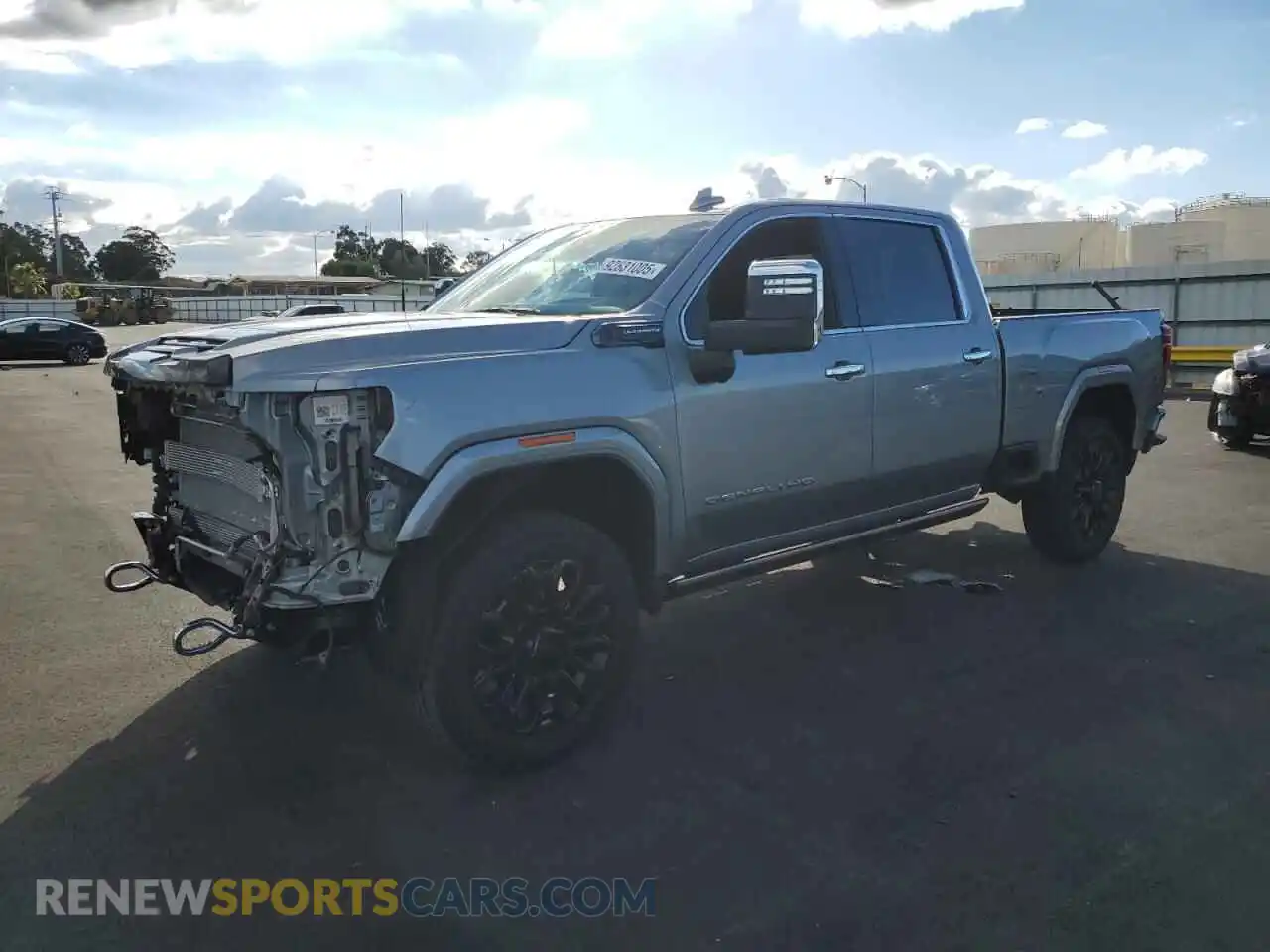 1 Photograph of a damaged car 1GT4UXEY0SF340035 GMC SIERRA 2025