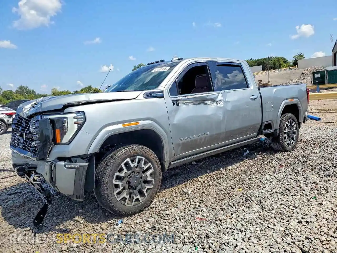1 Photograph of a damaged car 1GT4UXEY7SF353834 GMC SIERRA 2025
