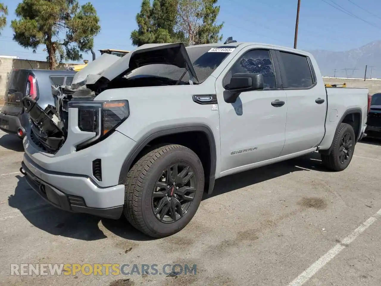 1 Photograph of a damaged car 1GTPHAEK7SZ106287 GMC SIERRA 2025