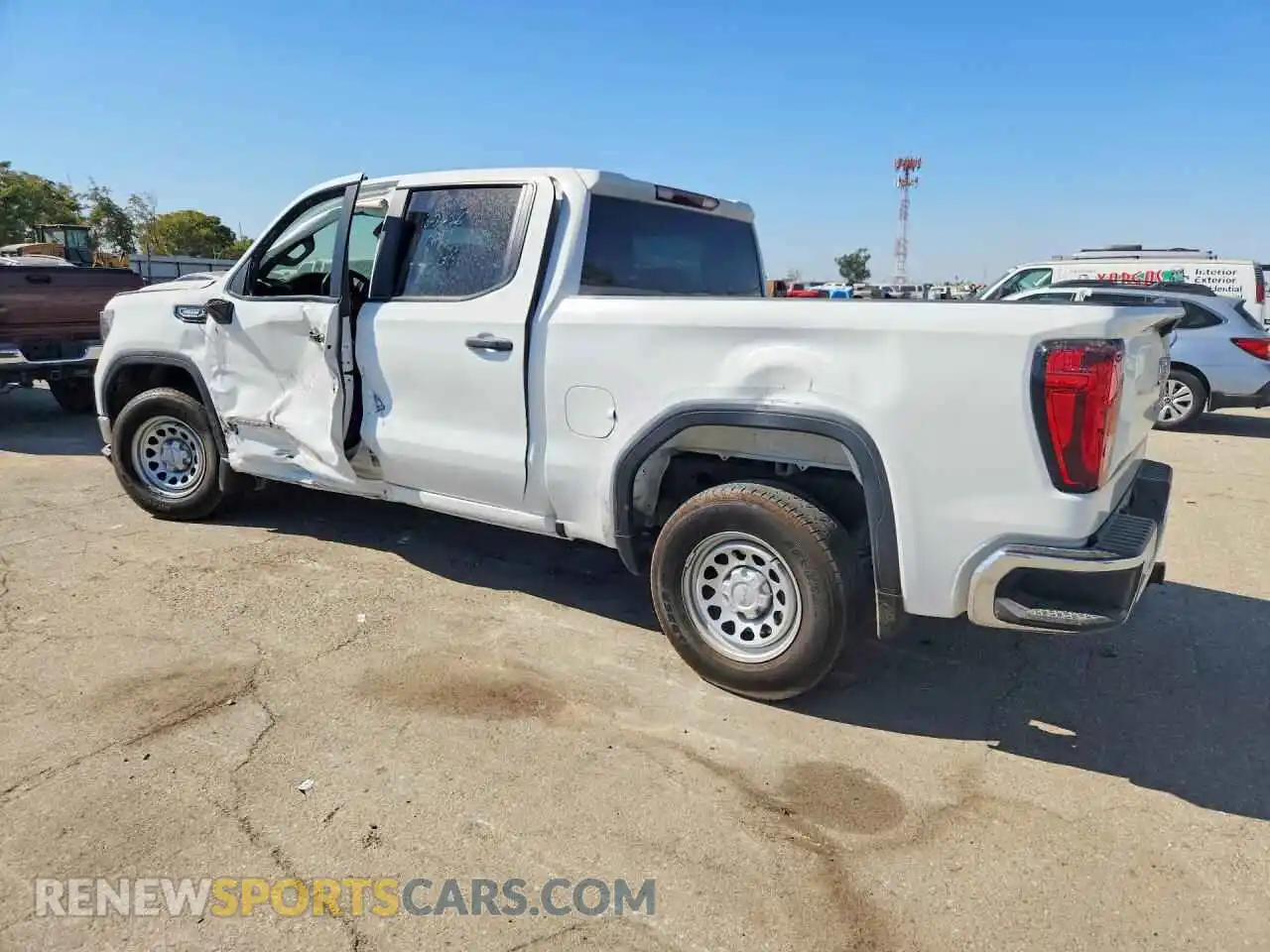 2 Photograph of a damaged car 1GTPHAEK7SZ151374 GMC SIERRA 2025