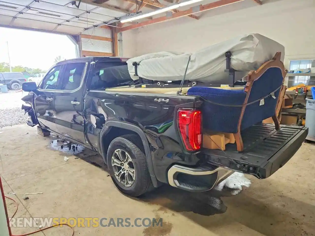2 Photograph of a damaged car 1GTUUDED7SZ260077 GMC SIERRA 2025
