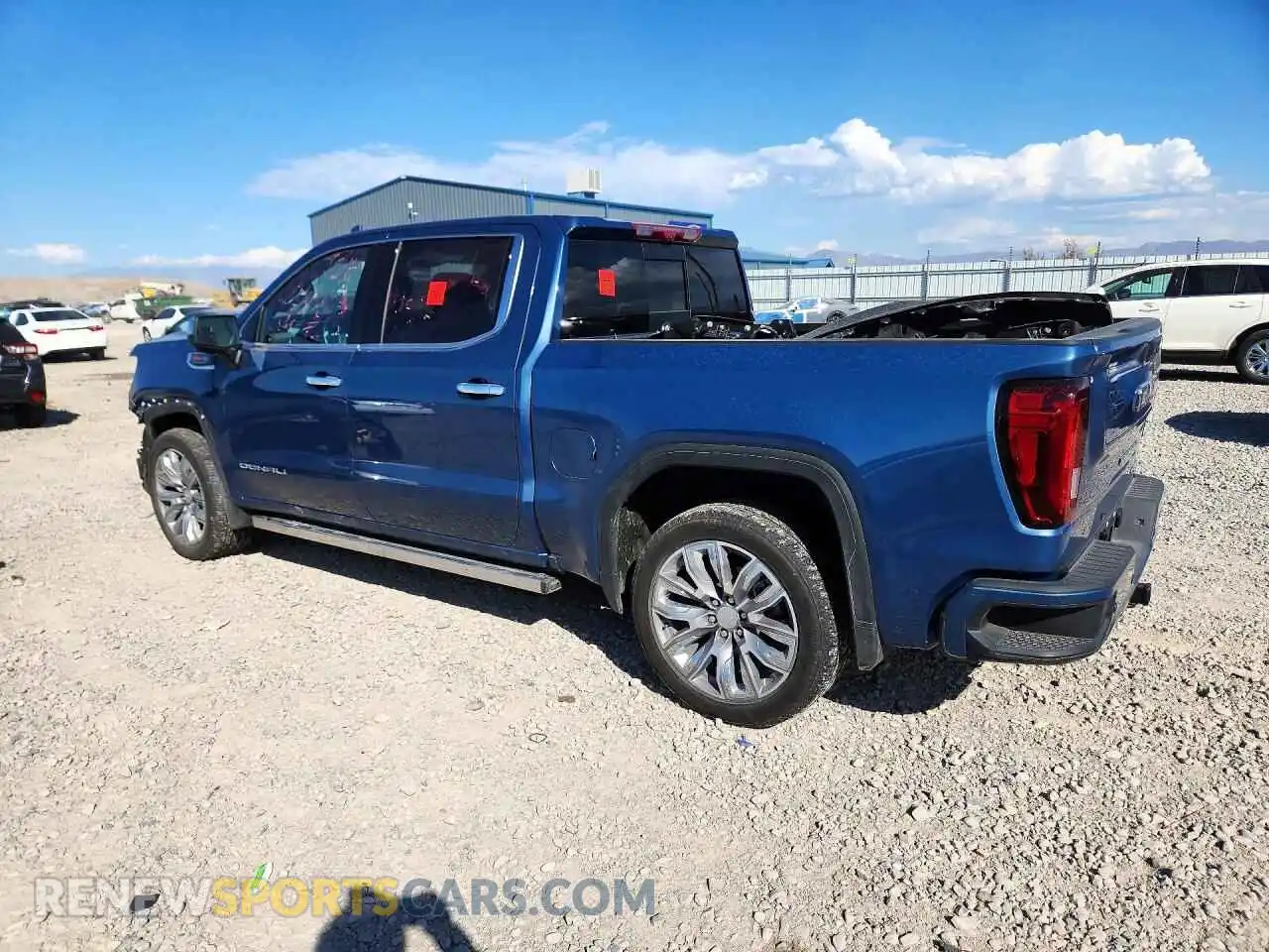 2 fotografías del automóvil dañado 1GTUUGEL8SZ224438 GMC SIERRA 2025