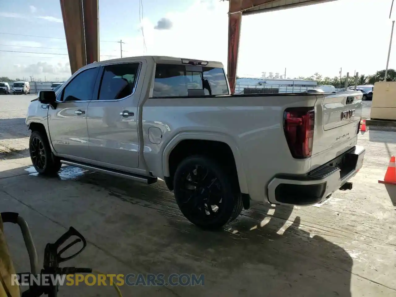 2 Photograph of a damaged car 3GTUUGE87SG172750 GMC SIERRA 2025