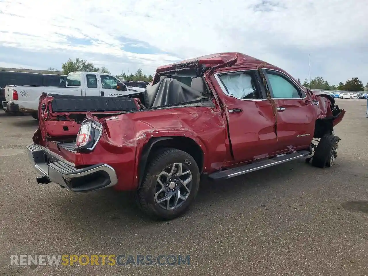 3 fotografías del automóvil dañado 3GTUUDED0TG103704 GMC SIERRA 2026