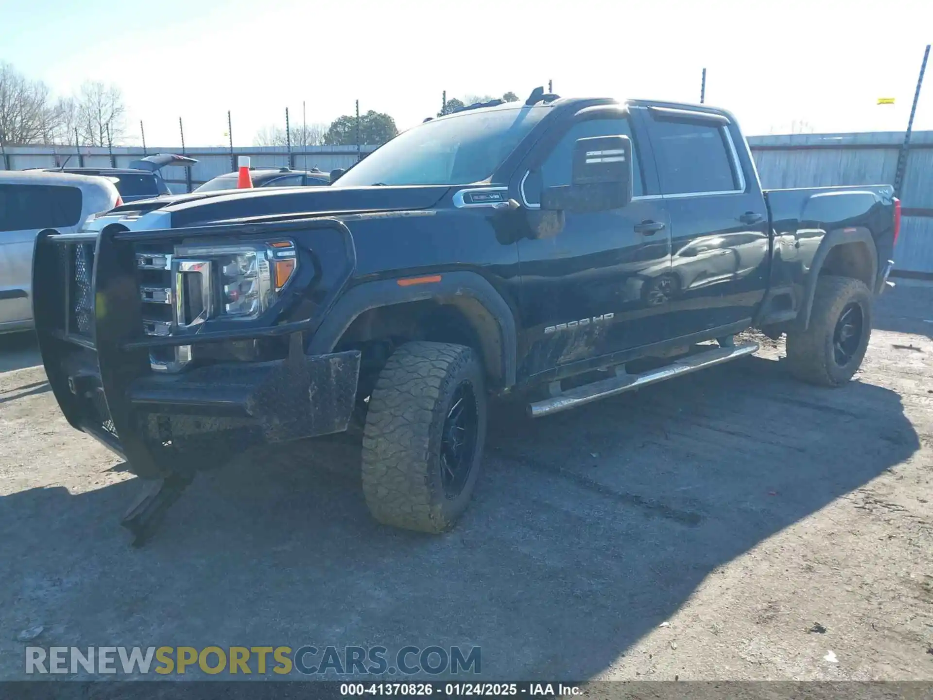 2 Photograph of a damaged car 1GT49ME79LF267529 GMC SIERRA 2500HD 2020