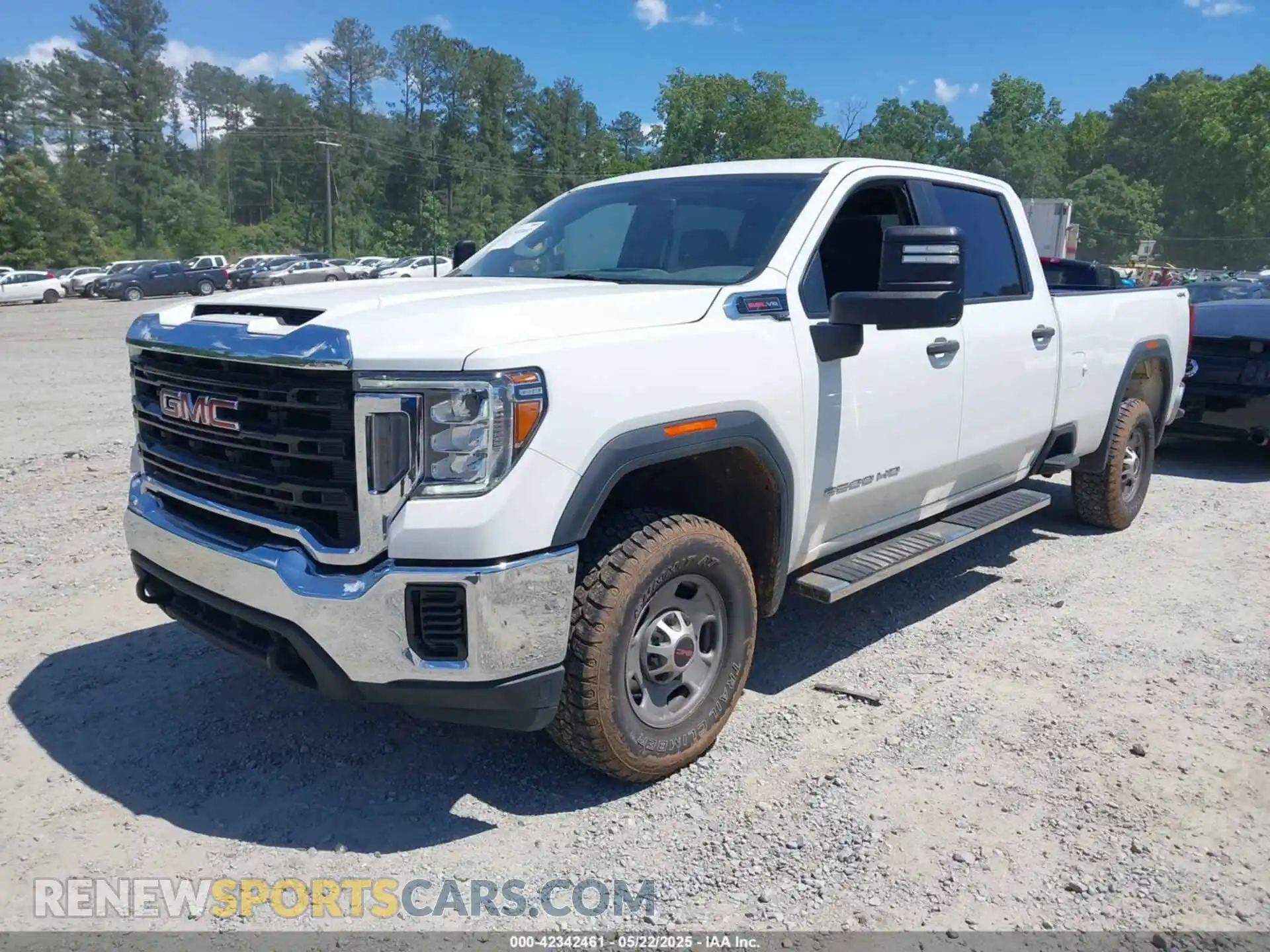 2 Photograph of a damaged car 1GT49LE74MF127853 GMC SIERRA 2500HD 2021