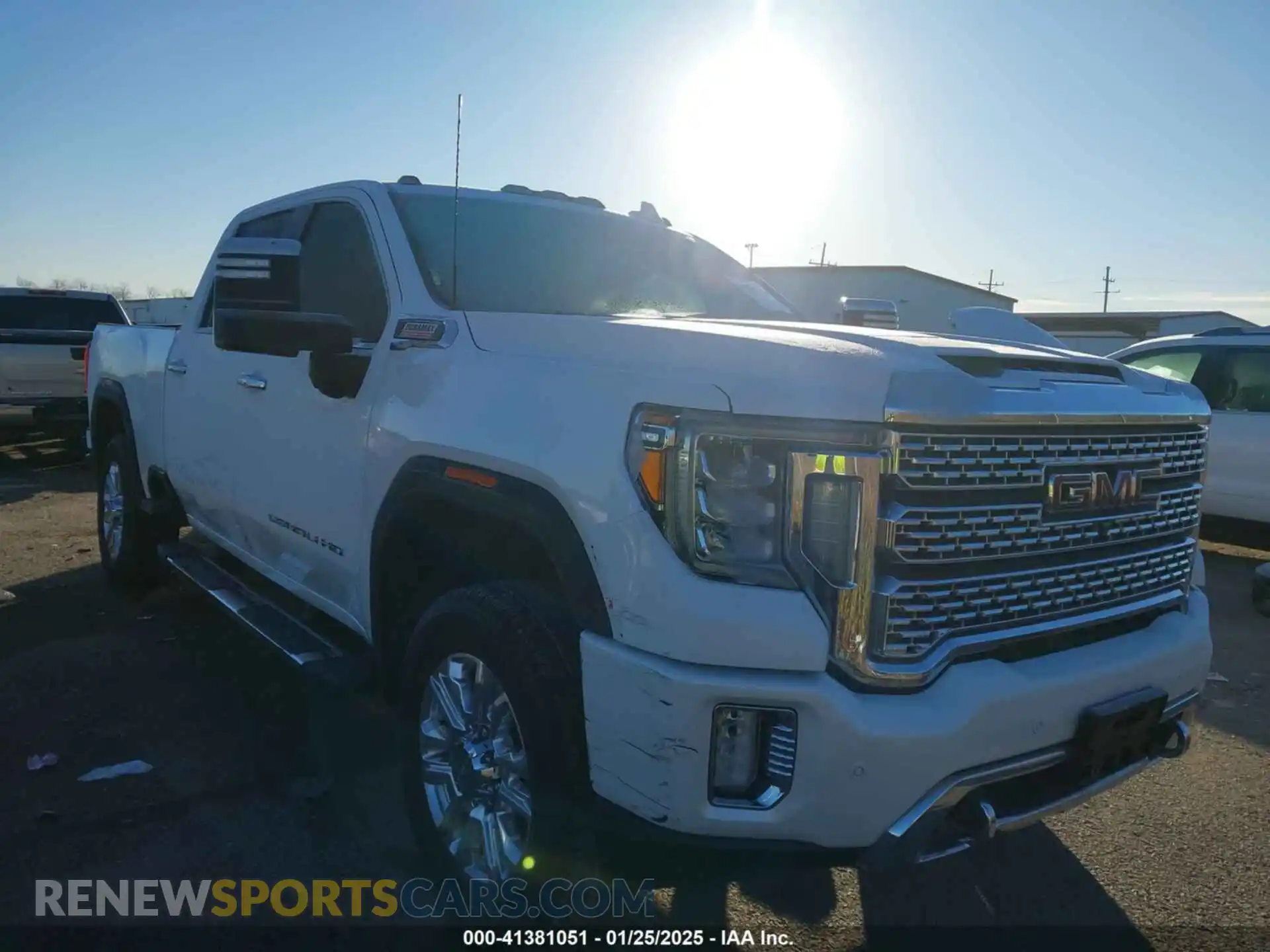 1 Photograph of a damaged car 1GT49REY5MF107378 GMC SIERRA 2500HD 2021