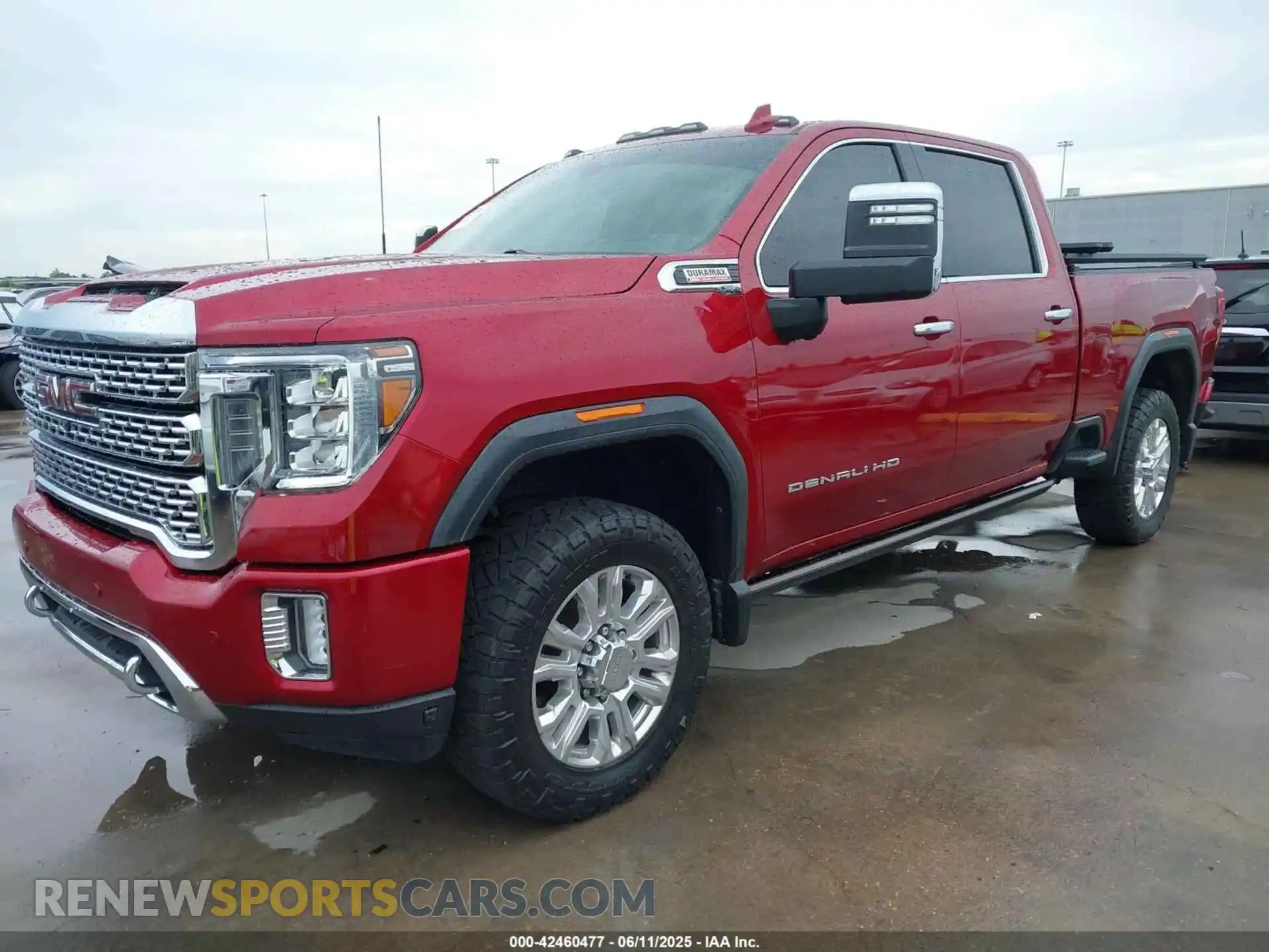 2 Photograph of a damaged car 1GT49REY7MF203612 GMC SIERRA 2500HD 2021