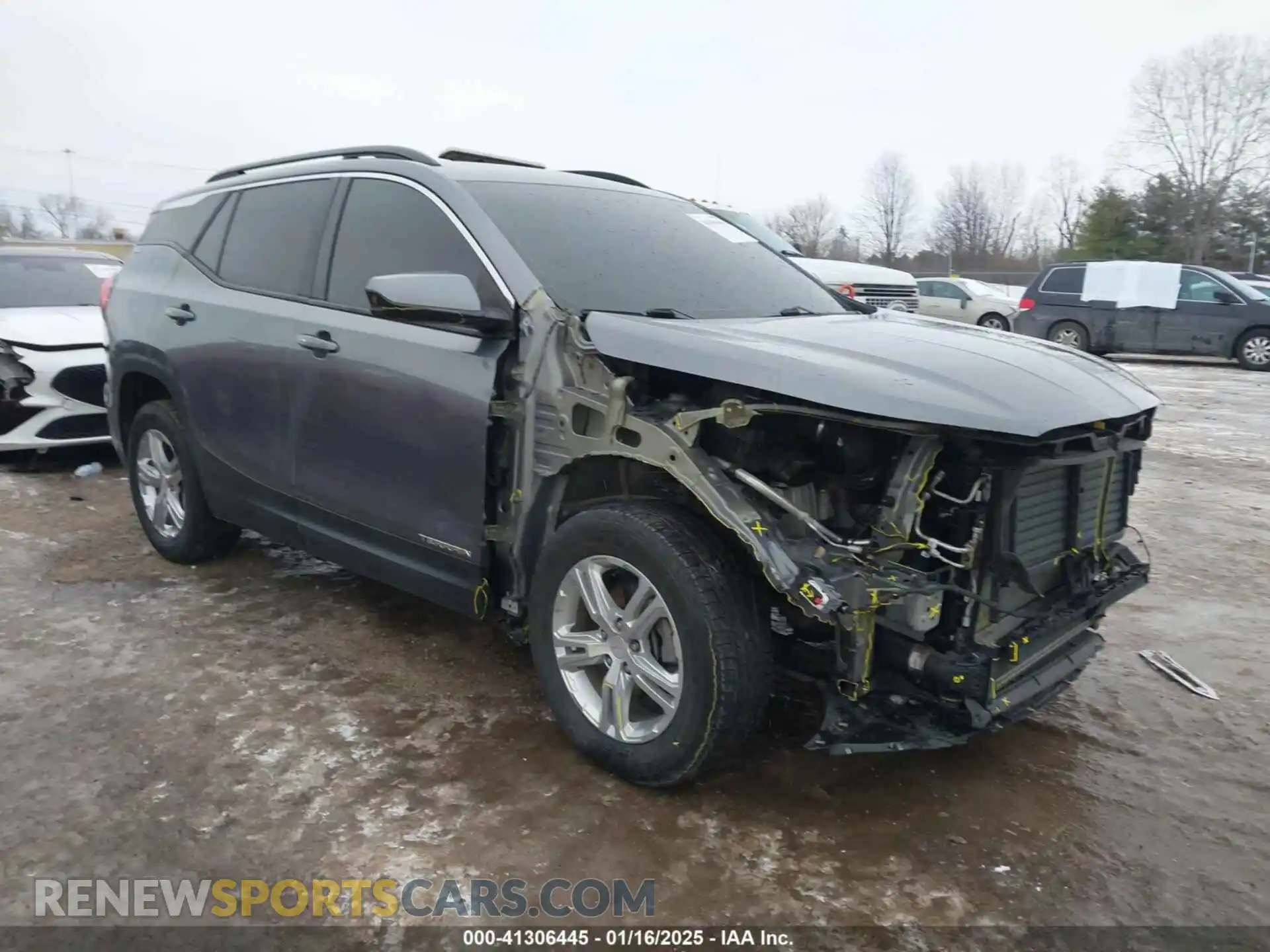 1 Photograph of a damaged car 3GKALMEV0KL104361 GMC TERRAIN 2019