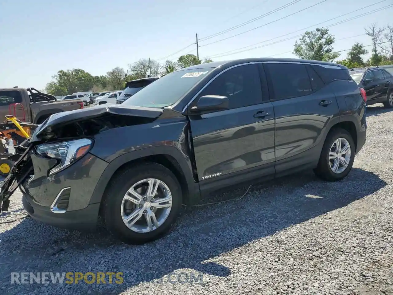 1 Photograph of a damaged car 3GKALMEV0KL172692 GMC TERRAIN 2019