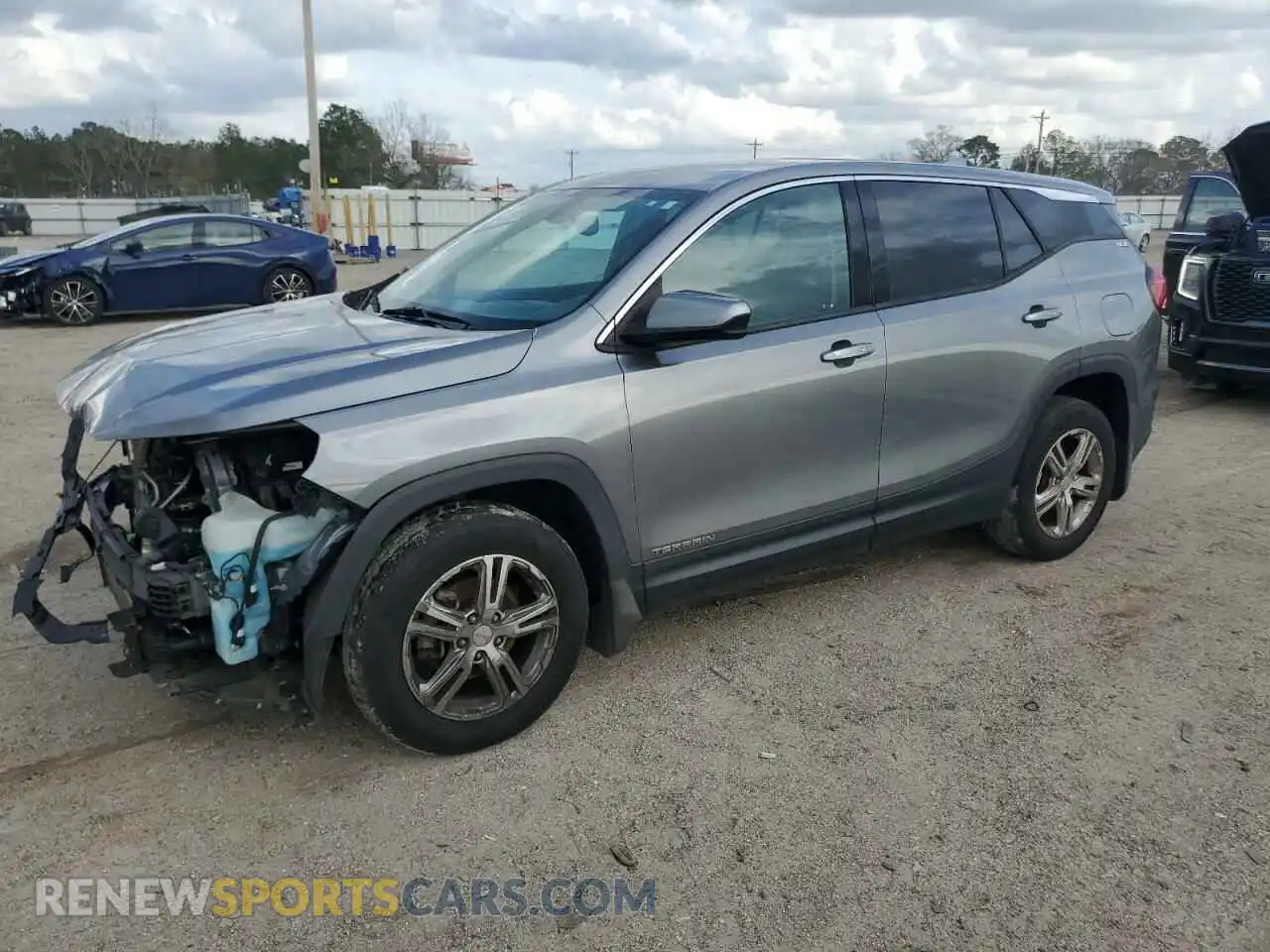 1 fotografías del automóvil dañado 3GKALMEV0KL231028 GMC TERRAIN 2019