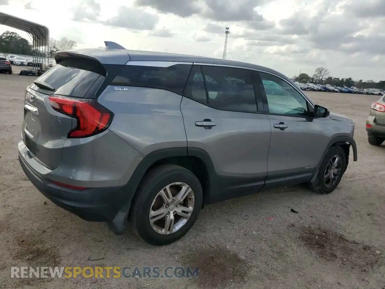 3 fotografías del automóvil dañado 3GKALMEV0KL231028 GMC TERRAIN 2019
