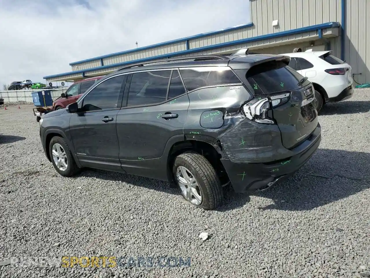 2 Photograph of a damaged car 3GKALMEV1KL105891 GMC TERRAIN 2019
