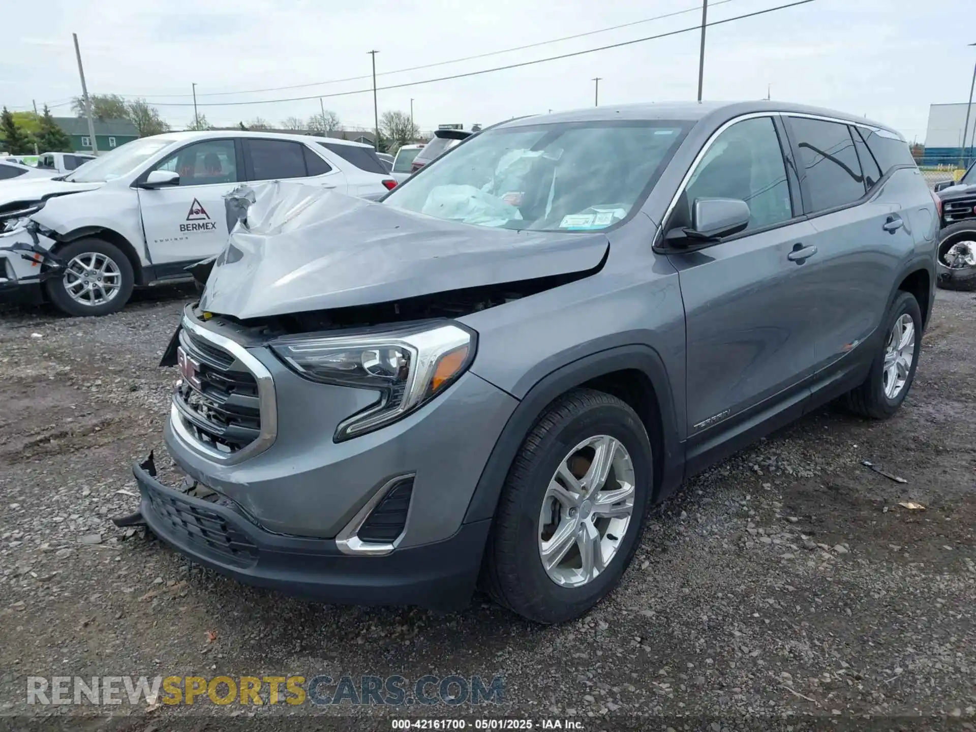 2 Photograph of a damaged car 3GKALMEV1KL222743 GMC TERRAIN 2019