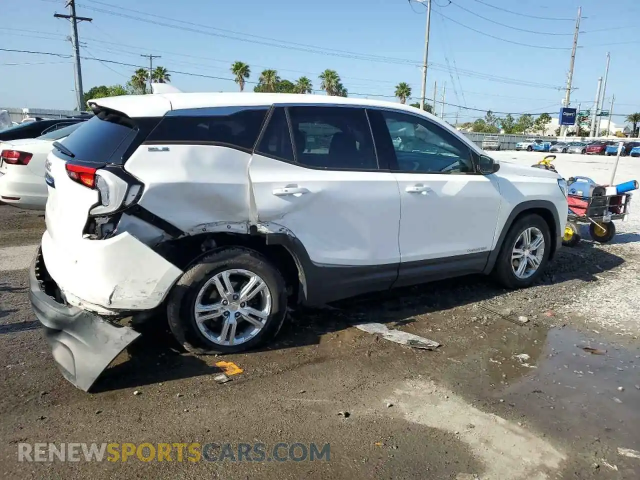 3 fotografías del automóvil dañado 3GKALMEV1KL229210 GMC TERRAIN 2019