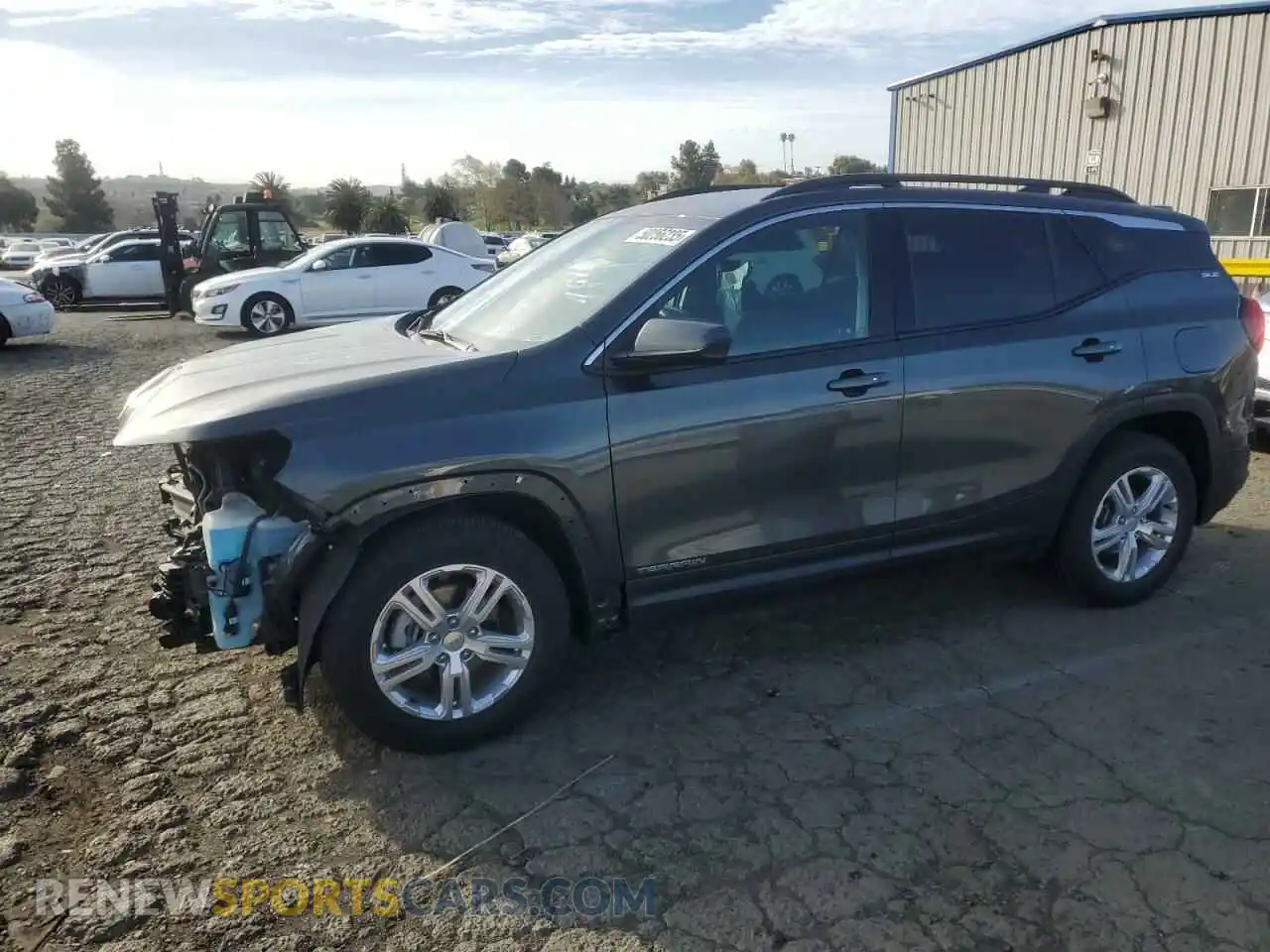 1 Photograph of a damaged car 3GKALMEV1KL390267 GMC TERRAIN 2019