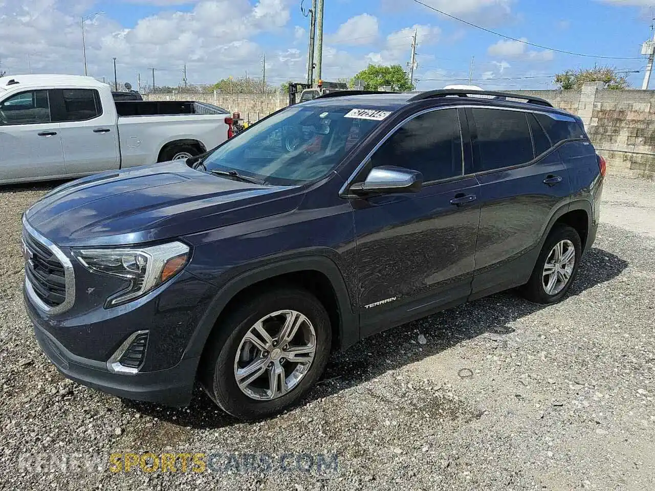 1 Photograph of a damaged car 3GKALMEV2KL162116 GMC TERRAIN 2019