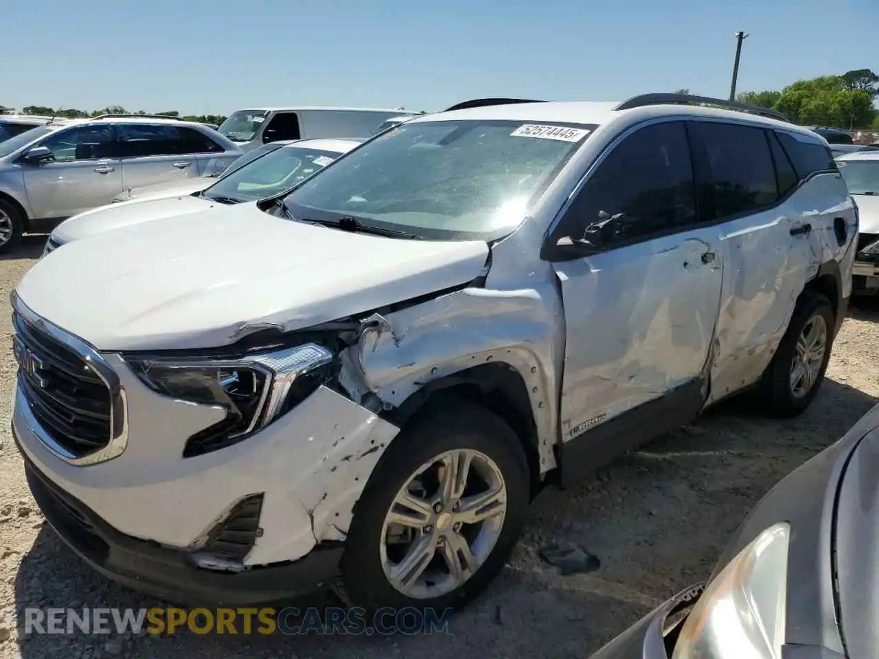 1 Photograph of a damaged car 3GKALMEV2KL208334 GMC TERRAIN 2019