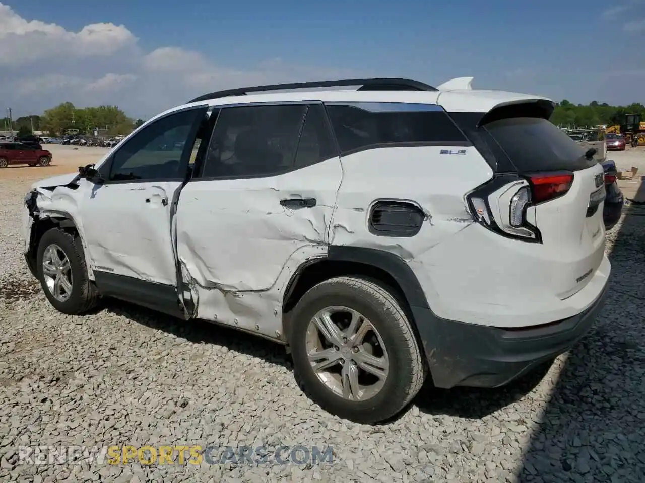 2 Photograph of a damaged car 3GKALMEV2KL208334 GMC TERRAIN 2019