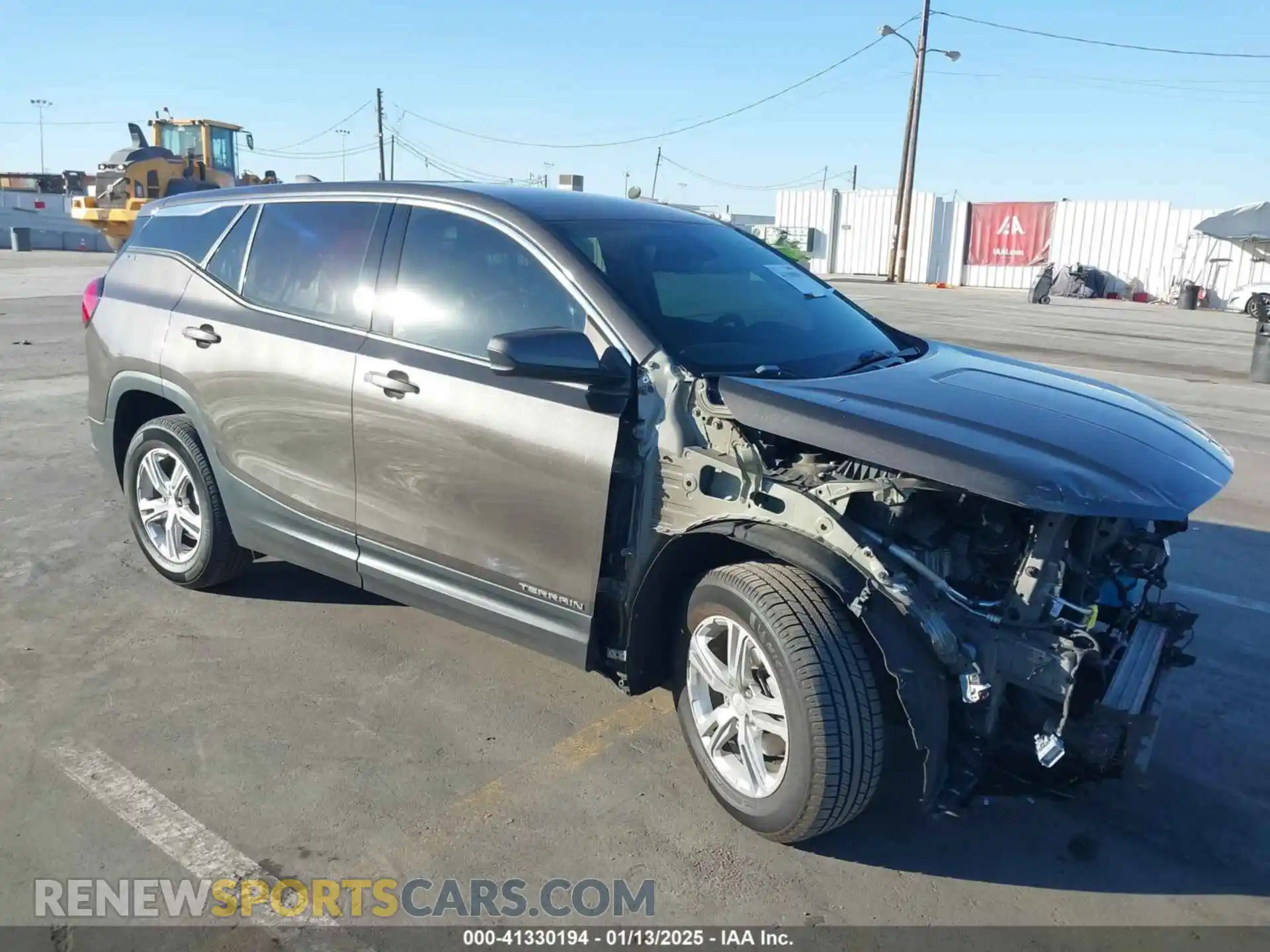 1 Photograph of a damaged car 3GKALMEV2KL228146 GMC TERRAIN 2019