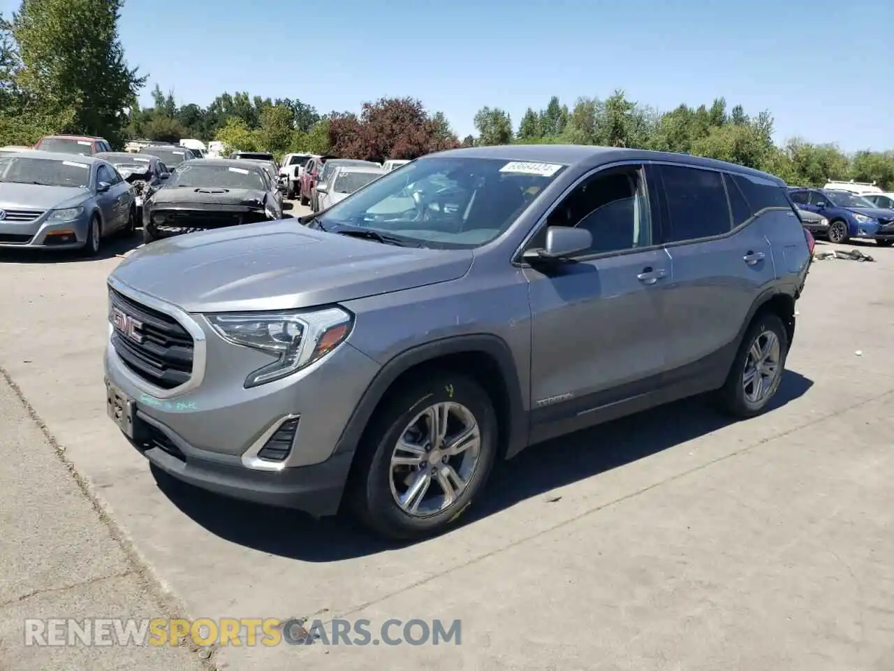 1 Photograph of a damaged car 3GKALMEV2KL249787 GMC TERRAIN 2019
