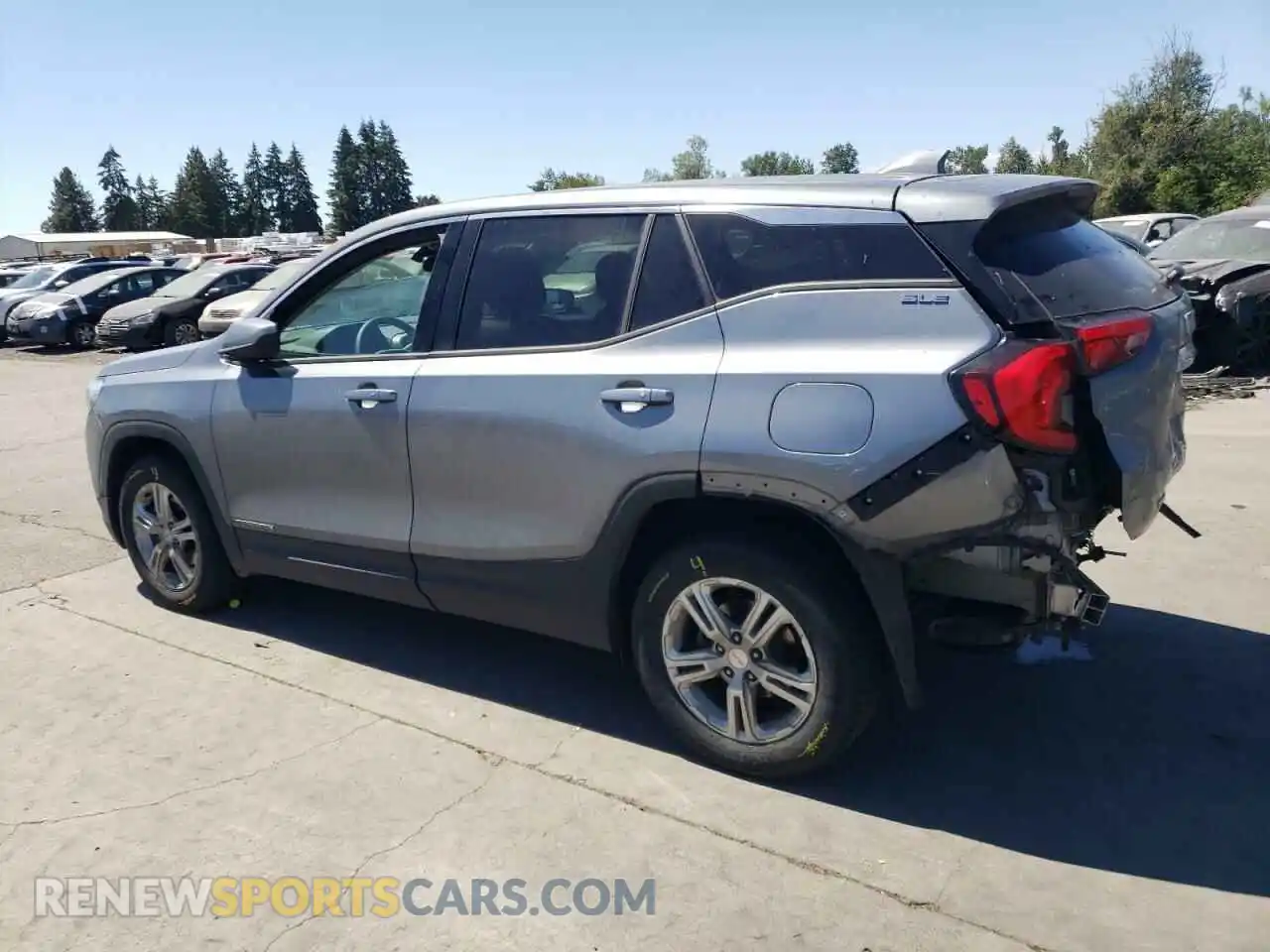 2 Photograph of a damaged car 3GKALMEV2KL249787 GMC TERRAIN 2019