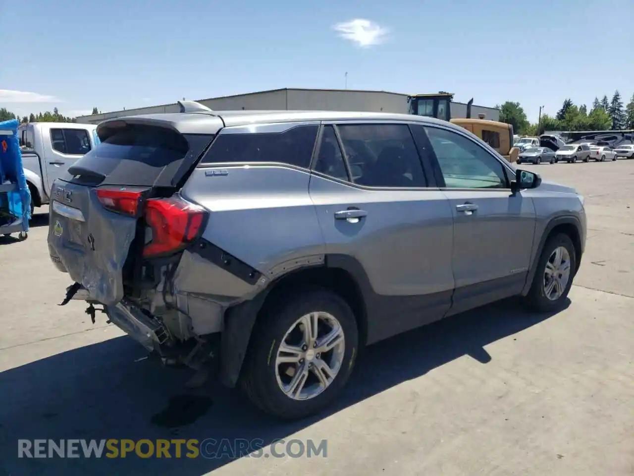 3 Photograph of a damaged car 3GKALMEV2KL249787 GMC TERRAIN 2019