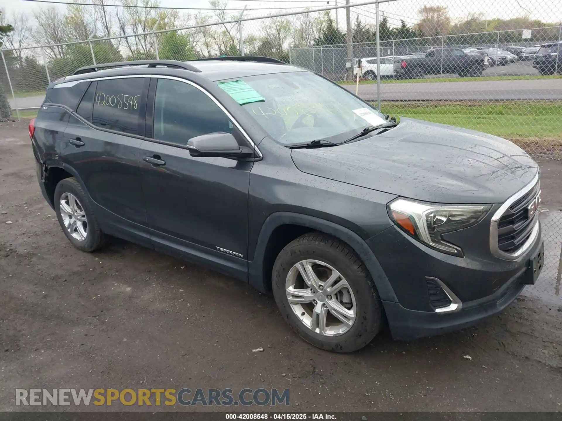 1 Photograph of a damaged car 3GKALMEV2KL353051 GMC TERRAIN 2019