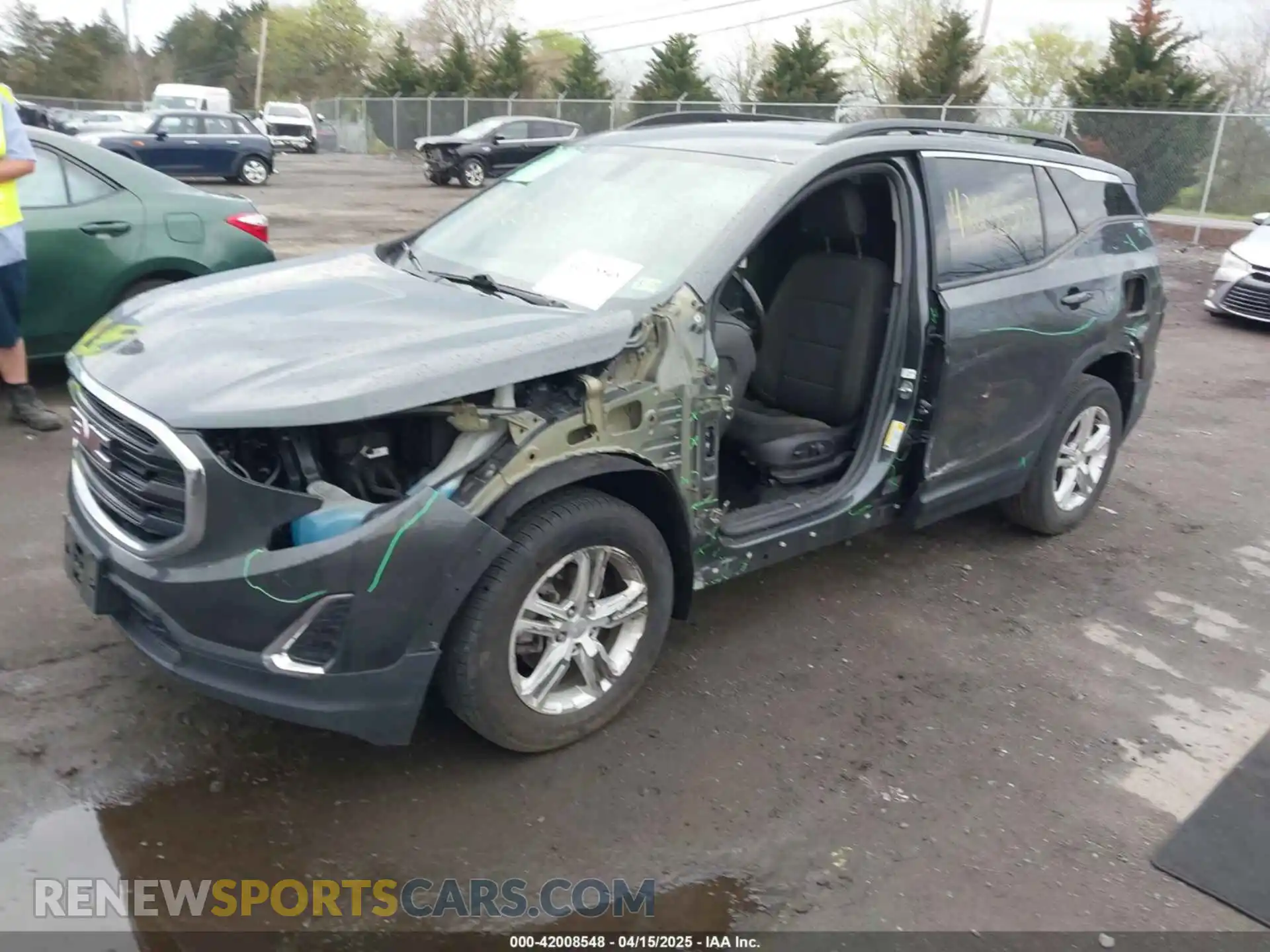 2 Photograph of a damaged car 3GKALMEV2KL353051 GMC TERRAIN 2019