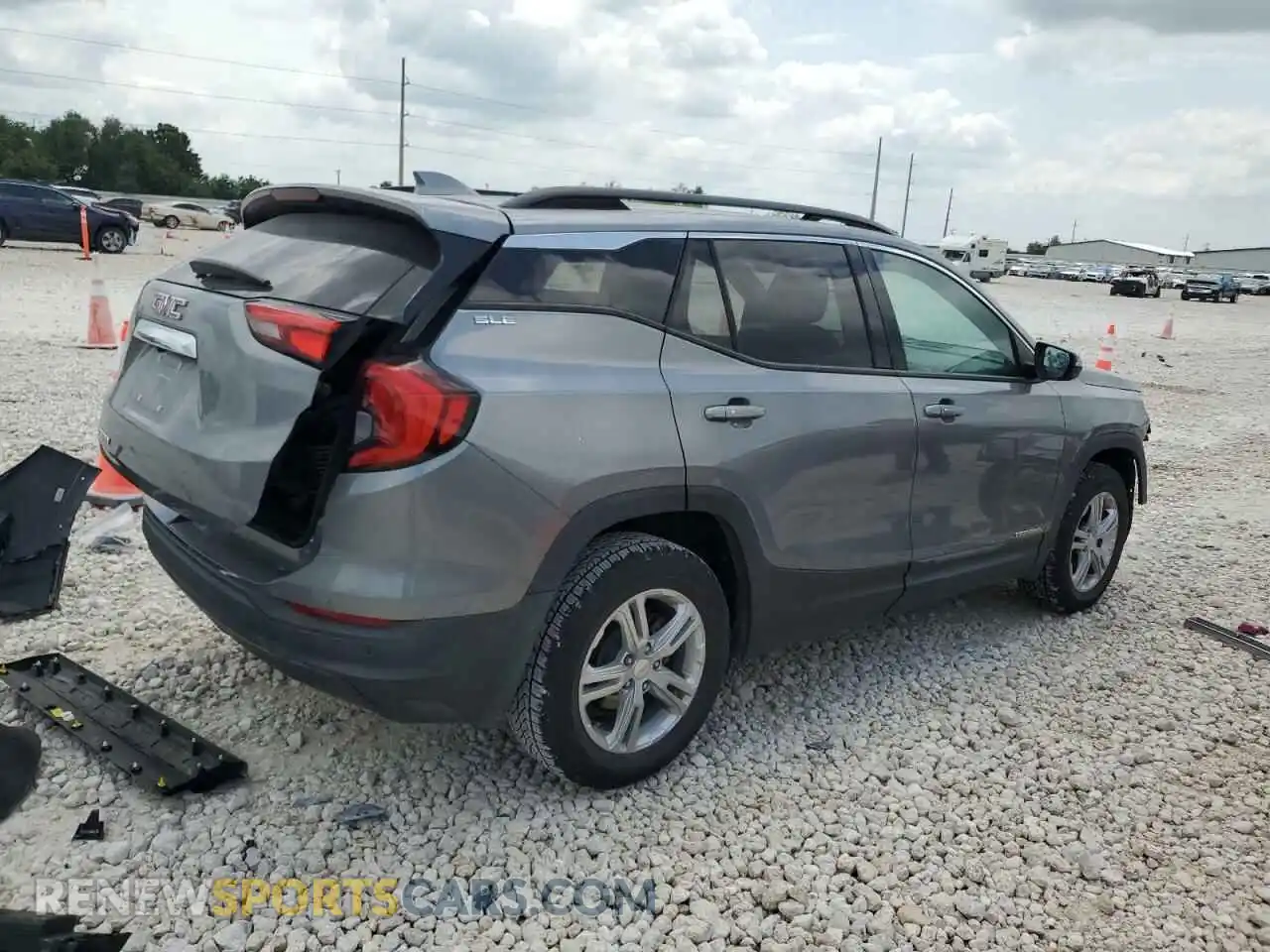 3 Photograph of a damaged car 3GKALMEV3KL154073 GMC TERRAIN 2019