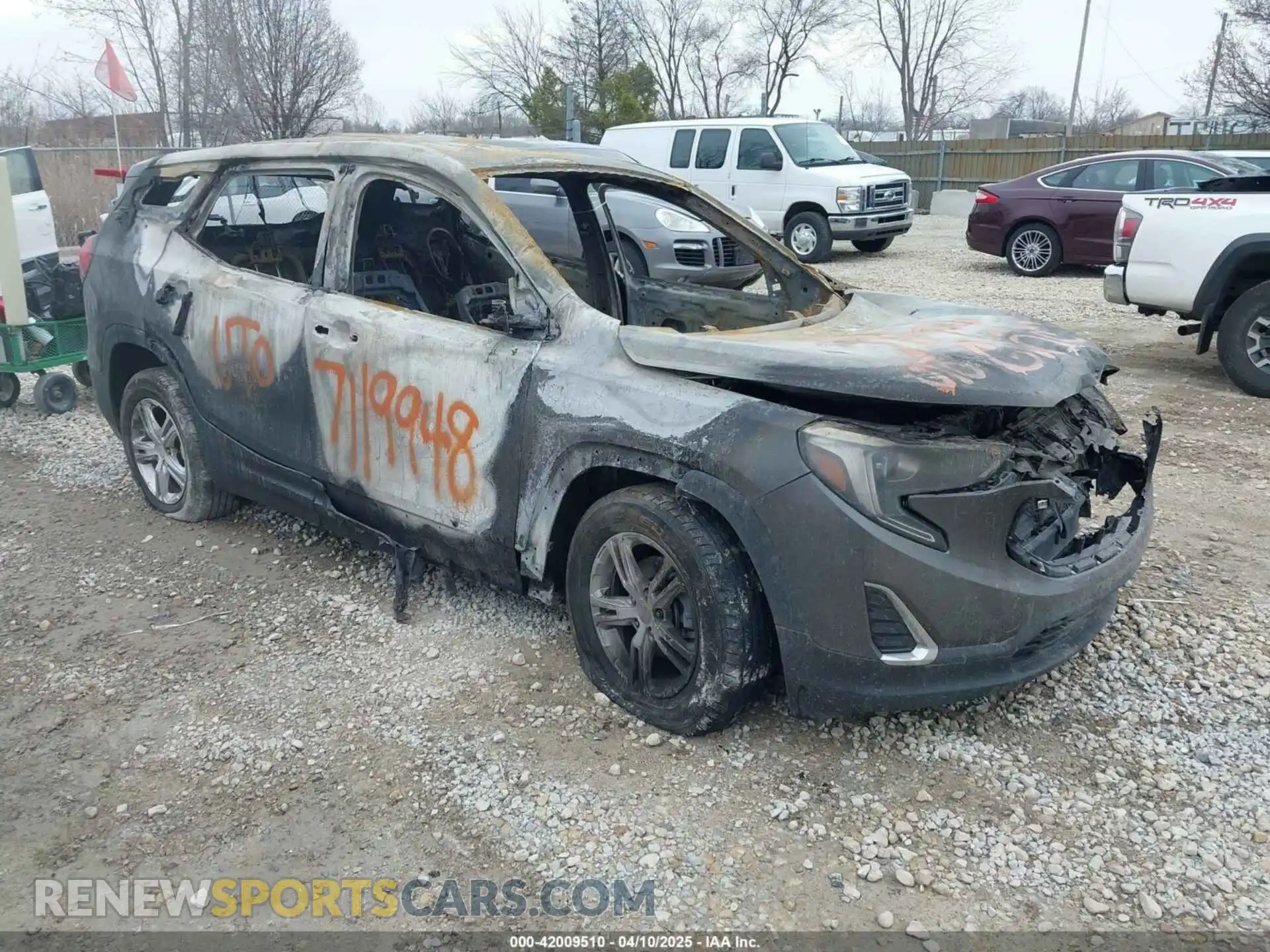 1 Photograph of a damaged car 3GKALMEV3KL178485 GMC TERRAIN 2019