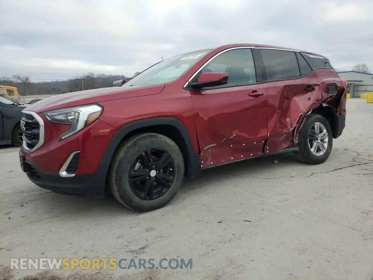 1 Photograph of a damaged car 3GKALMEV4KL109370 GMC TERRAIN 2019