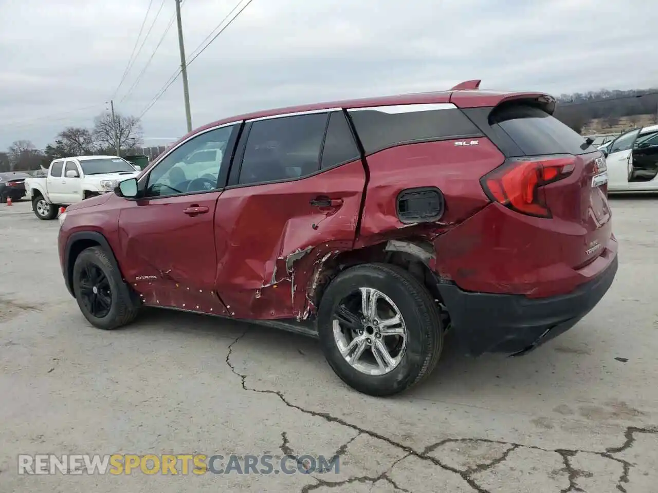 2 Photograph of a damaged car 3GKALMEV4KL109370 GMC TERRAIN 2019