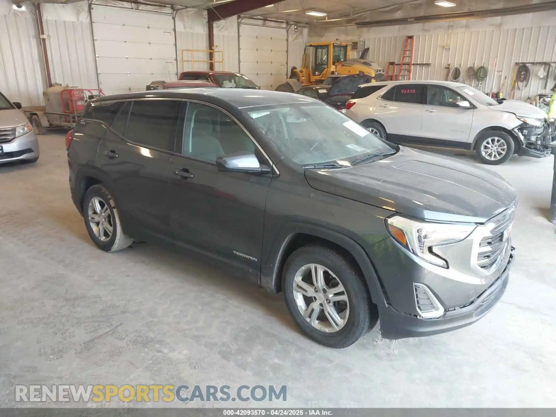 1 Photograph of a damaged car 3GKALMEV4KL164224 GMC TERRAIN 2019