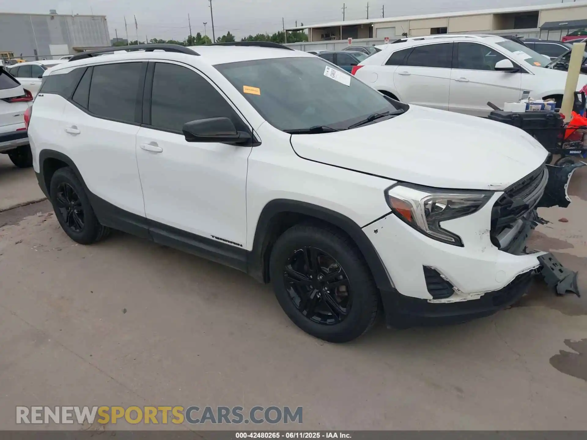 1 Photograph of a damaged car 3GKALMEV5KL118921 GMC TERRAIN 2019