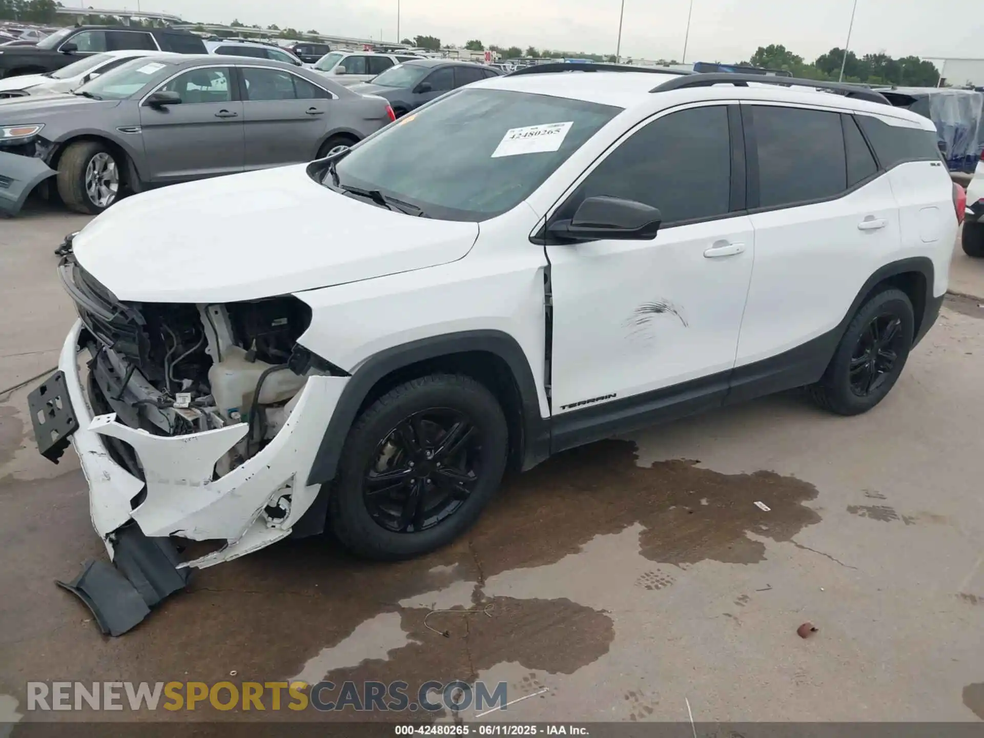 2 Photograph of a damaged car 3GKALMEV5KL118921 GMC TERRAIN 2019