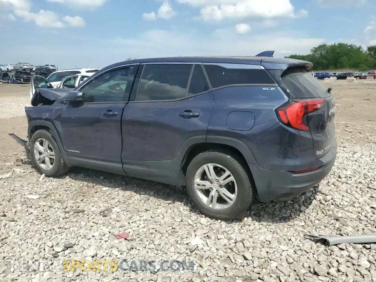 2 Photograph of a damaged car 3GKALMEV5KL160974 GMC TERRAIN 2019