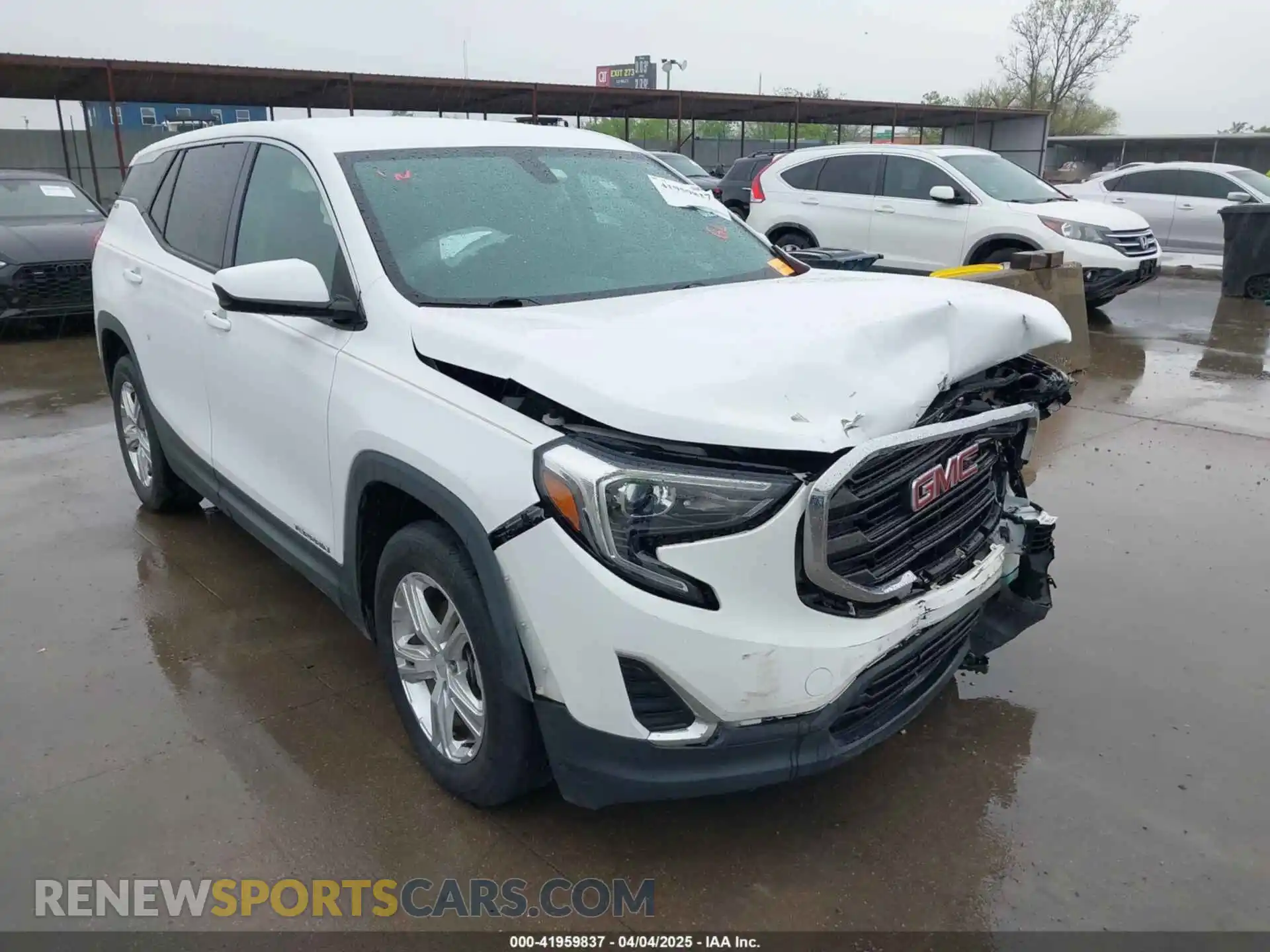 1 Фотография поврежденного автомобиля 3GKALMEV5KL212233 GMC TERRAIN 2019