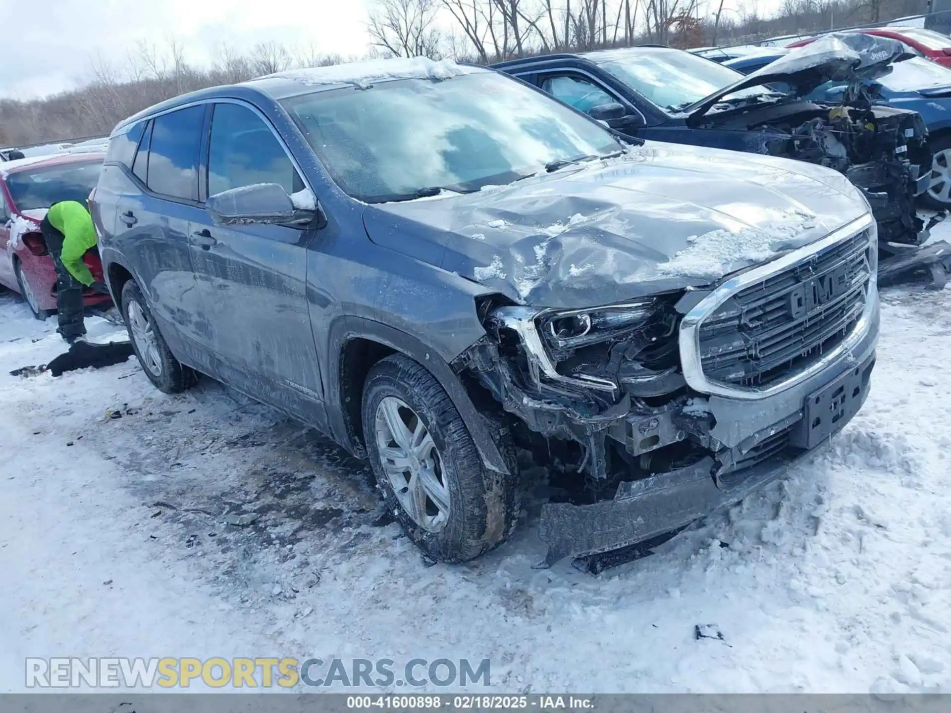 1 Photograph of a damaged car 3GKALMEV5KL287658 GMC TERRAIN 2019