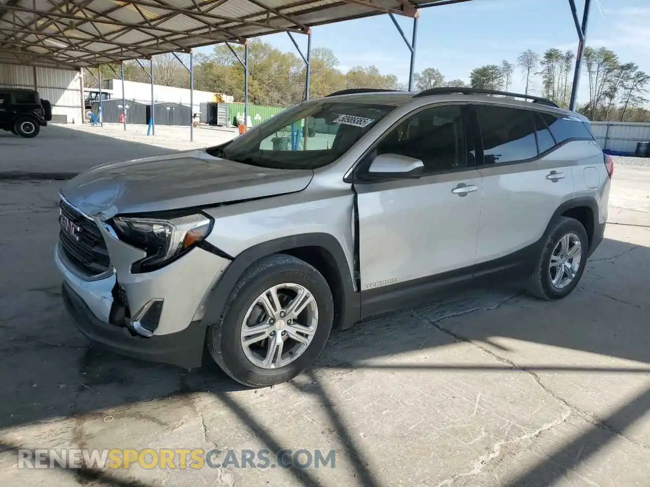 1 Photograph of a damaged car 3GKALMEV6KL142208 GMC TERRAIN 2019