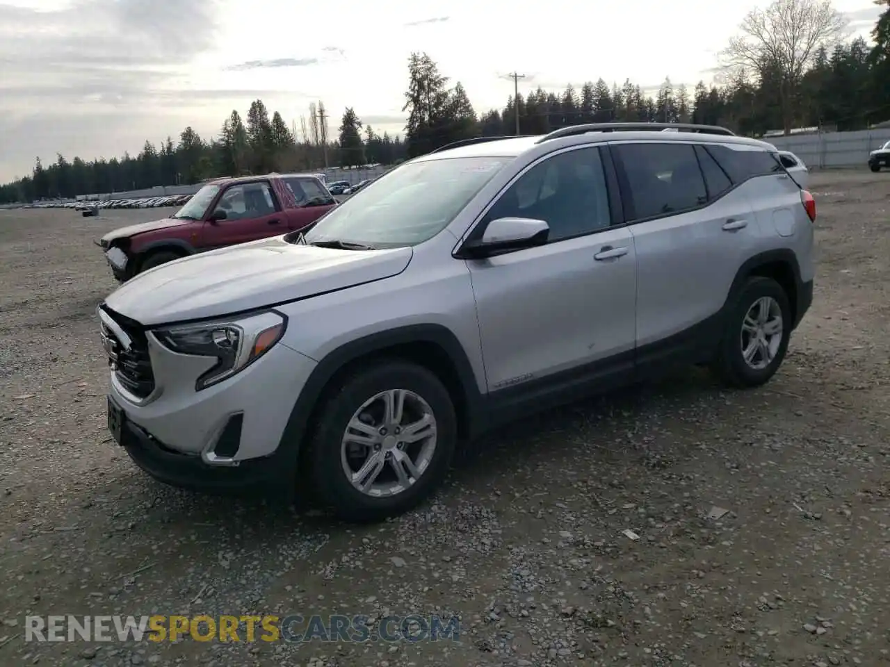 1 fotografías del automóvil dañado 3GKALMEV6KL250523 GMC TERRAIN 2019