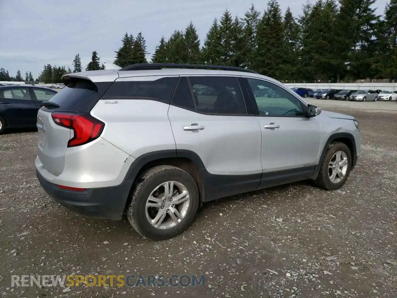 3 fotografías del automóvil dañado 3GKALMEV6KL250523 GMC TERRAIN 2019